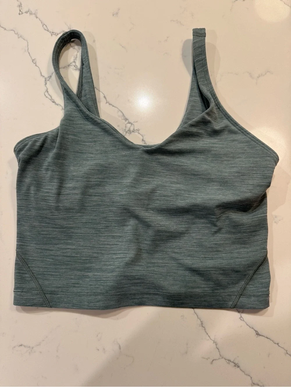 lululemon athletica Heather Green Align Tank